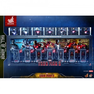 hot-toys---iron-man-3---iron-man-hall-of-armor-miniature-collectible-set---pr1